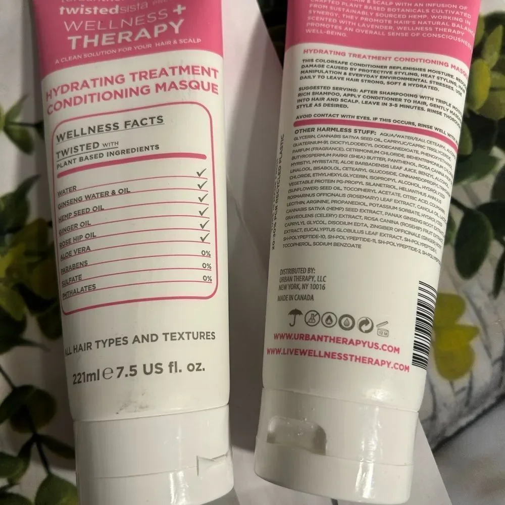 Twisted Hydrating Treatment Conditioning Masque - Pink
